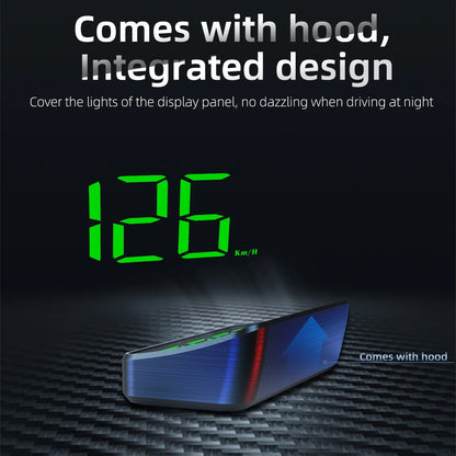 Head up Display M2 GPS HUD Car Universal Speedometer KMH USB Cable Plug & Play GPS & Beidou Dual Satellite System
