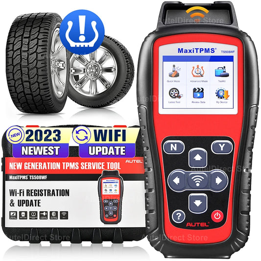 l Maxitpms TS508WF TPMS Tool Sensor Progarmming/ Relearn/ Activate TPMS Reset Read/Clear TPMS Dtcs
