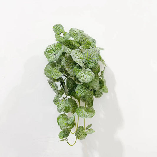 1PC Simulated Vine Plants, Crabapple Leaves, Living Room Green Plants, Display Window Decorations