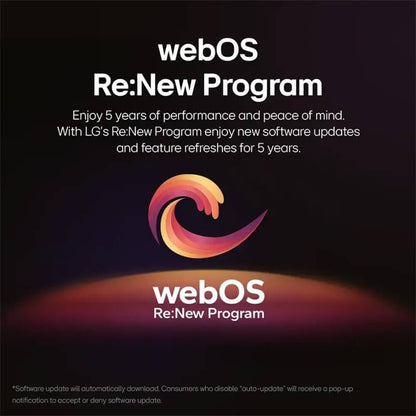 LG UA7000 Series 43" 4K UHD LED Smart TV with Webos 25 & 60Hz Refresh