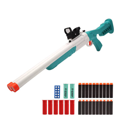 Soft Bullet Toy Gun Shotgun with Shell Ejection Function and Long Range Shooting Distance