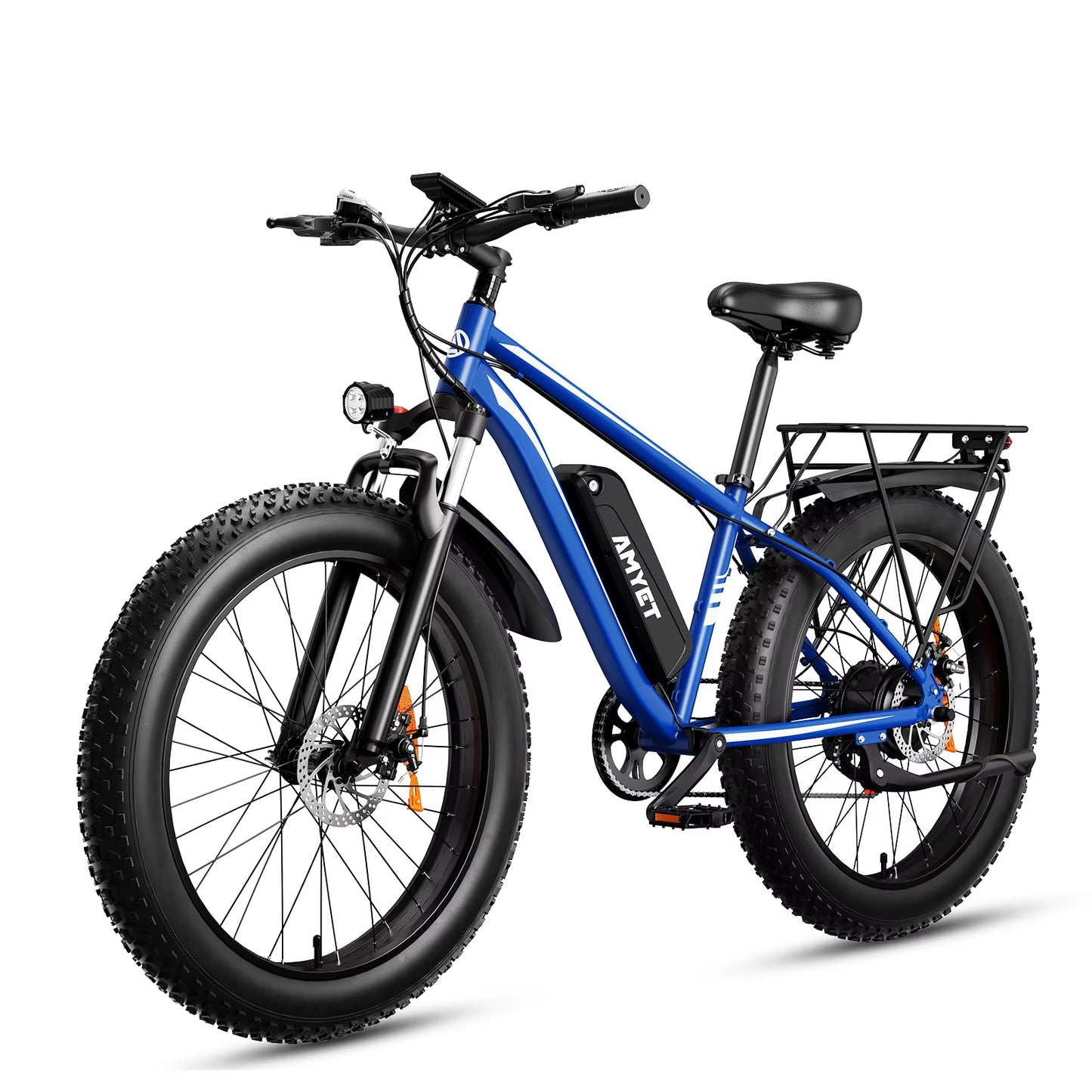 Electric Bike EB26 Adults Electric Bicycle Peak 1500W 48V 15AH E Bike 26" Fat Tire Mountain Bike 31Mph Electric Dirt Bike