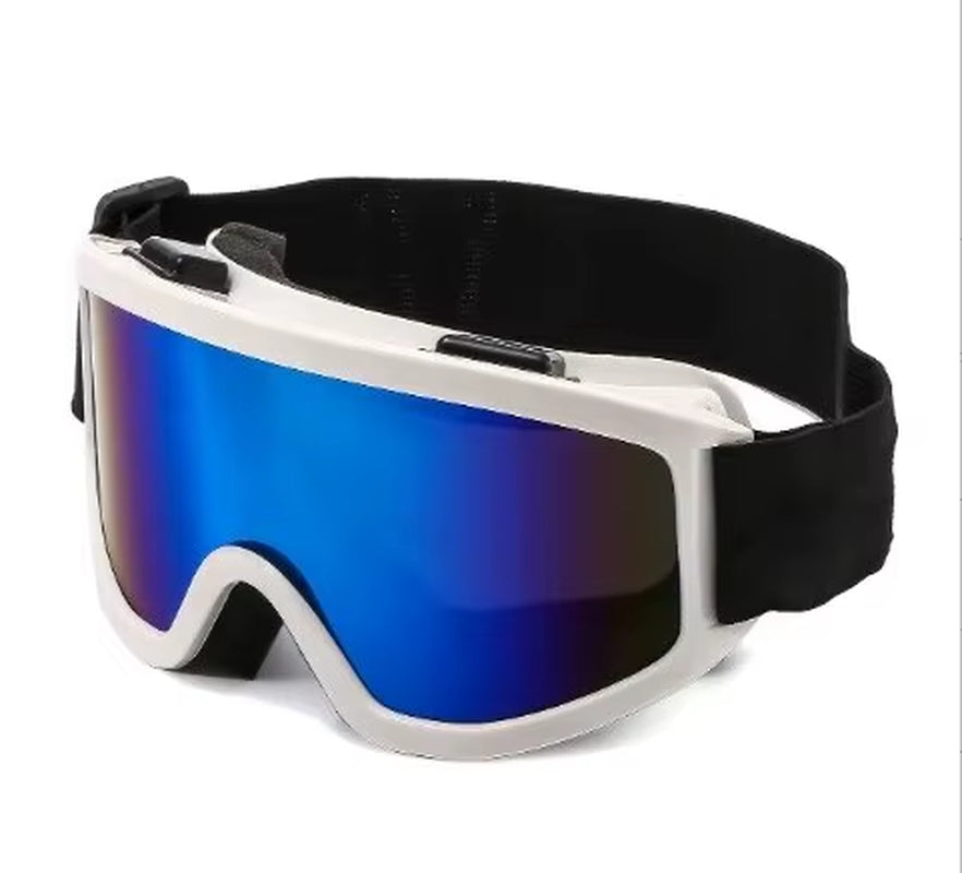 Protective Motorcycle Helmet Goggles for Outdoor Sports - Windproof and Dustproof Eye Protection for Skiing, Snowboarding, Motocross, and Riot Control