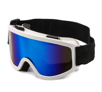 Protective Motorcycle Helmet Goggles for Outdoor Sports - Windproof and Dustproof Eye Protection for Skiing, Snowboarding, Motocross, and Riot Control