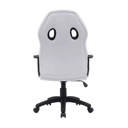 46.26" Josie Gaming Chair White/Black