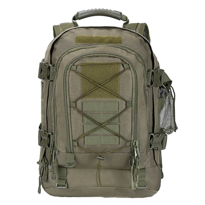 LQARMY 65L Tactical Outdoor Backpack for Men - Large Capacity Military-Grade Rucksack for Hiking, Camping, and Travel