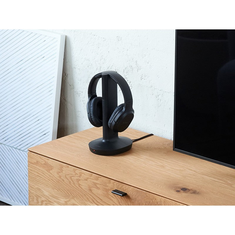 Sony RF400 Wireless Home Theater Headphones (Black) - WH-RF400