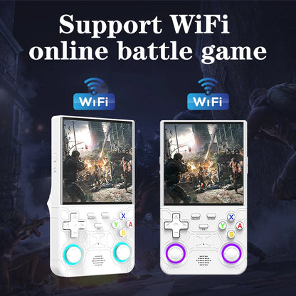 New R36 Ultra Retro Handheld Game Console 4.0-Inch Open-Source Linux System 128GB Portable Video Player Handheld Game Console