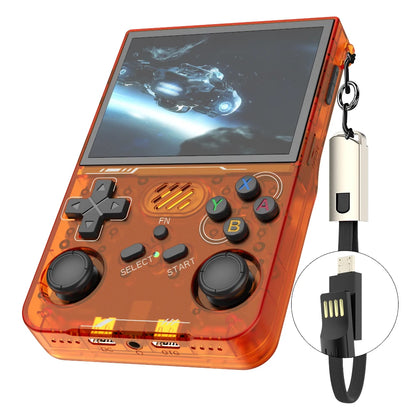R36S Updated R36XX Retro Handheld Game Console Linux ARKOS 3.5Inch IPS Screen Portable Pocket Video Player Wi-Fi Games Kid Gift