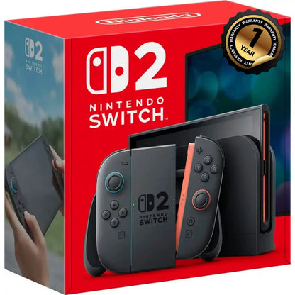 Nintendo Switch 2 Multi–Standard & Mario Kart World Bundle Options-Hong Kong Version (HK Charger with HK to US Plug Adapter)