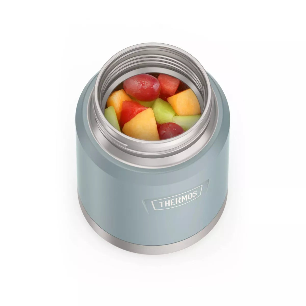 16 oz Stainless Steel Food Storage Container with Spoon
