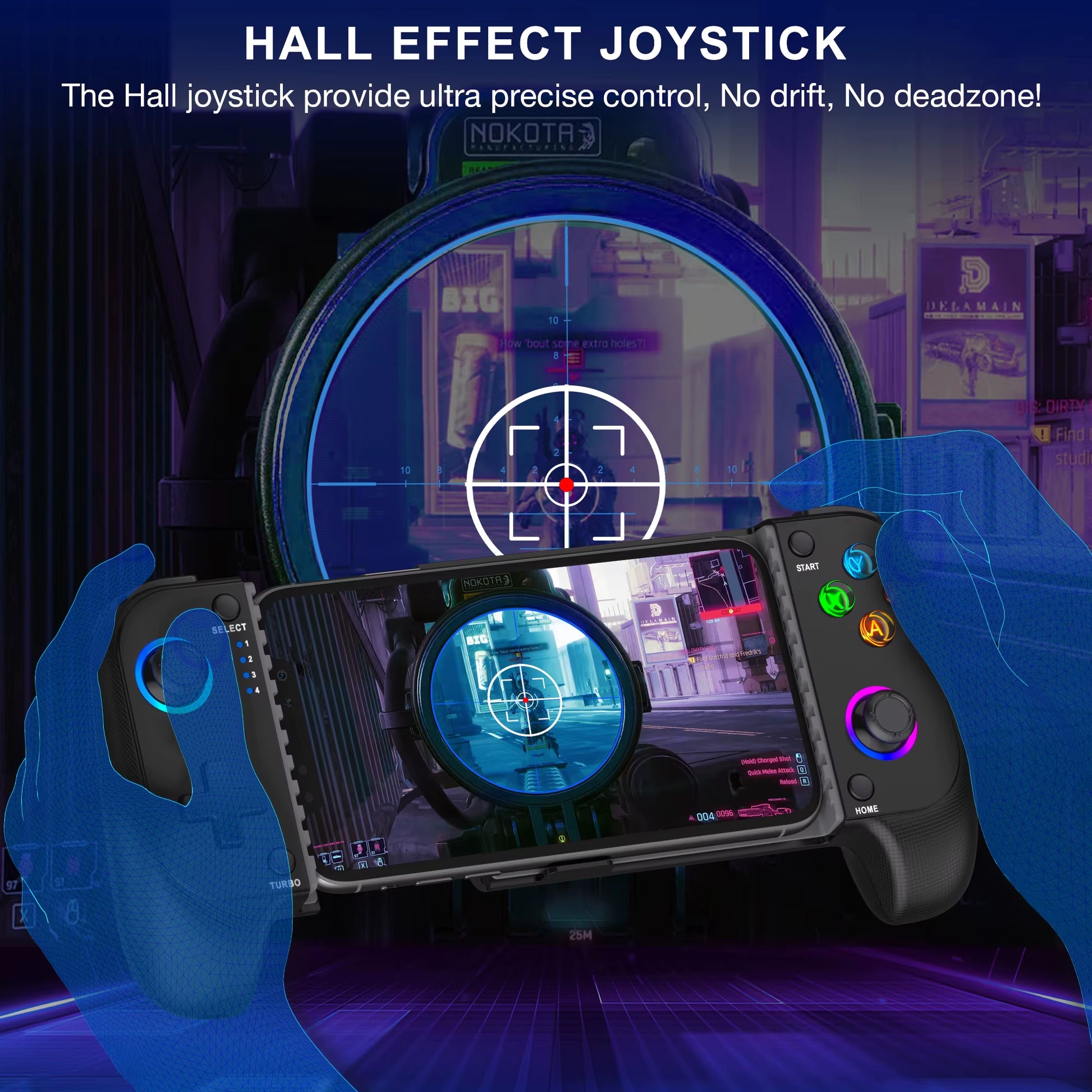 BEBONCOOL MC100 Gamepad Telescopic for Apple IOS Android PUBG COD Stretch Wireless Bluetooth Phone Game Controller Joystick