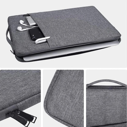 Waterproof Laptop Sleeve Handbag Case for MacBook Pro Air and Other Laptops - Fits 13.3" to 16" Inch Devices