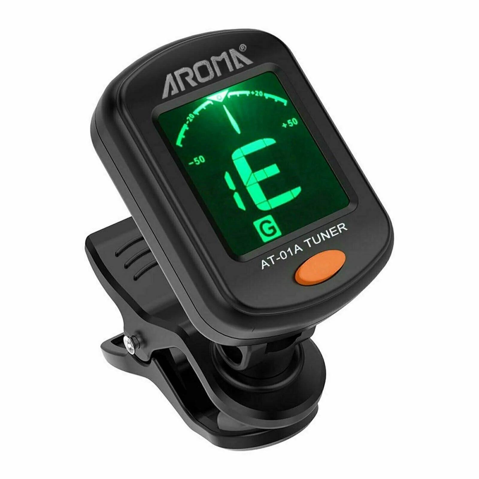 LCD Clip on Chromatic Acoustic Electric Guitar Bass Ukulele Banjo Violin Tuner