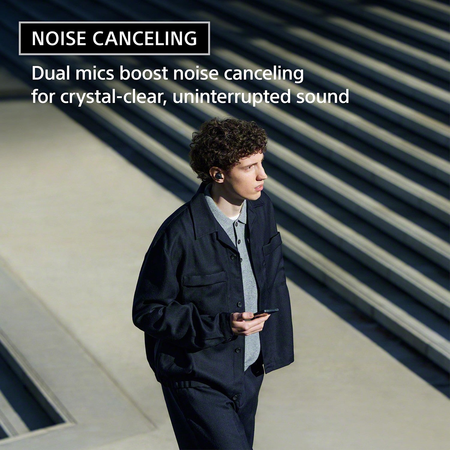 Sony WF-C710N Truly Wireless Noise Canceling Earbuds | Black