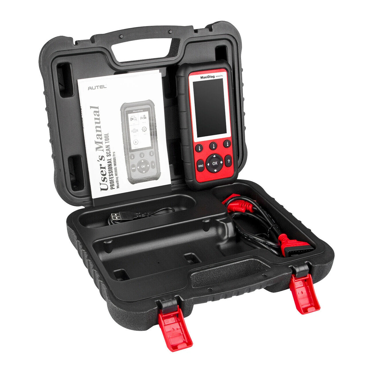 Autel Maxidiag Md808Pro OBD2 Car Diagnostic Scanner Automotive Code Reader OBDII Full System Diagnosis 7 Services