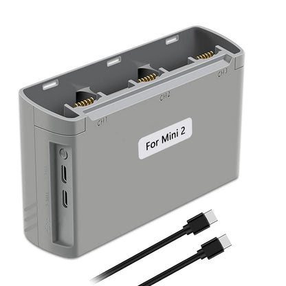 For Mavic Mini 2/SE Battery Charging Hub Drone Battery Charger Charge Three Batteries for  Mini Se/Mini 2 Drone Accessories