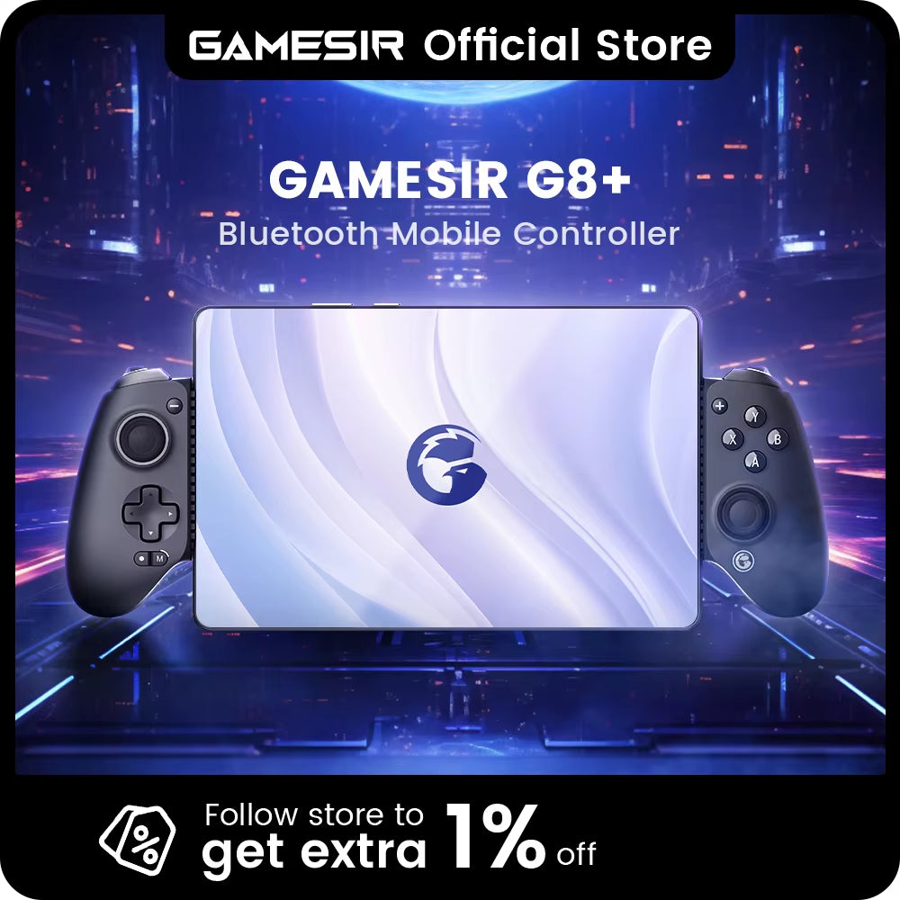 ​​Gamesir G8+ Bluetooth Gamepad  Effect Gaming Controller for Nintendo Switch 2, Android Phone, Tablets, Iphone, Ipad, PC