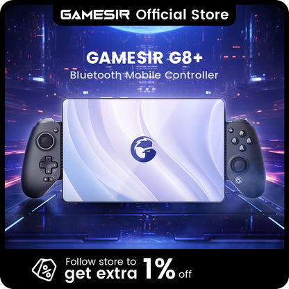 ​​Gamesir G8+ Bluetooth Gamepad  Effect Gaming Controller for Nintendo Switch 2, Android Phone, Tablets, Iphone, Ipad, PC