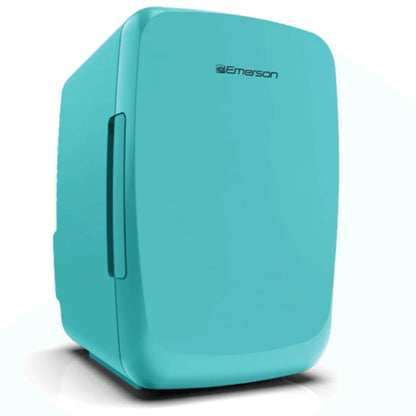 Emerson Portable Mini Fridge Cooler Quiet W Secure Latch and Holds up to 6 Cans