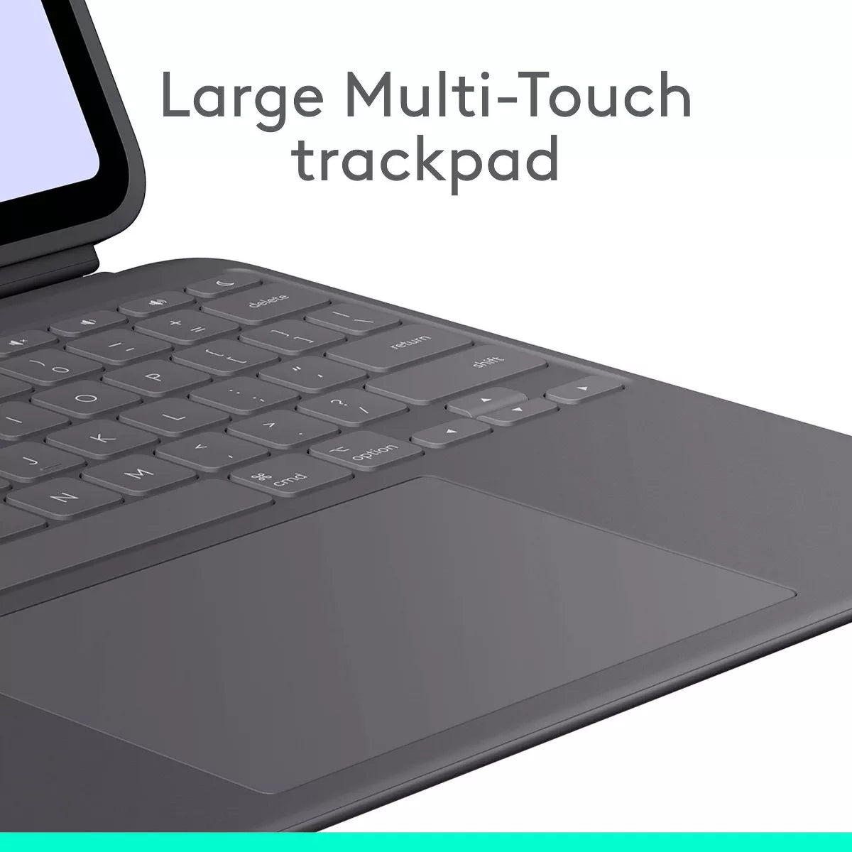 Logitech Combo Touch Keyboard Case for Apple Ipad Pro 11-Inch (M4) - Graphite