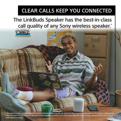 Sony Linkbuds Portable Wireless Speaker | Black