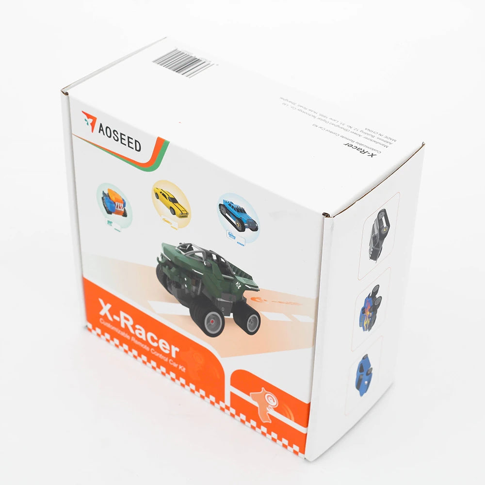 X-Racer Toy Creation Kit 330 Pieces Fit for X-Maker 3D Printed Remote Control Car Assembly STEM Educational DIY Fun