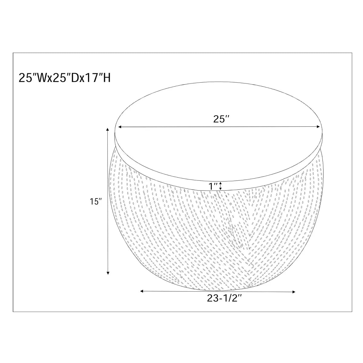 Beaton Drum with Storage
