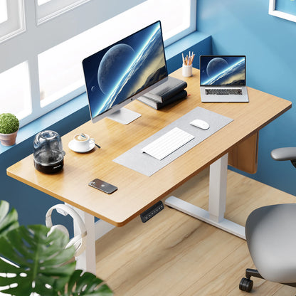JHK Ergonomic Electric Height Adjustable Standing Desk, 40"x24" Sit-Stand Workstation
