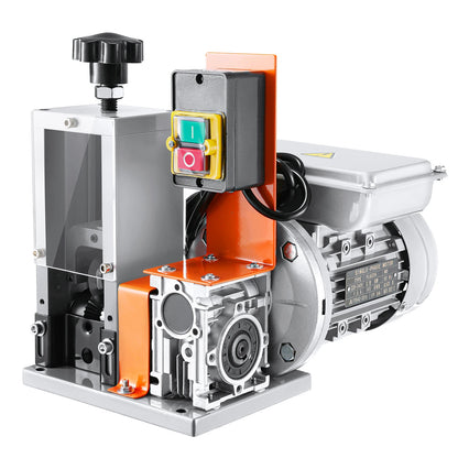 Succebuy Electric Wire Stripping Machine - 1.5-25mm Cable Stripper, 180W, 60Ft/Min, 3 Feeding Holes for Scrap Copper Recycling