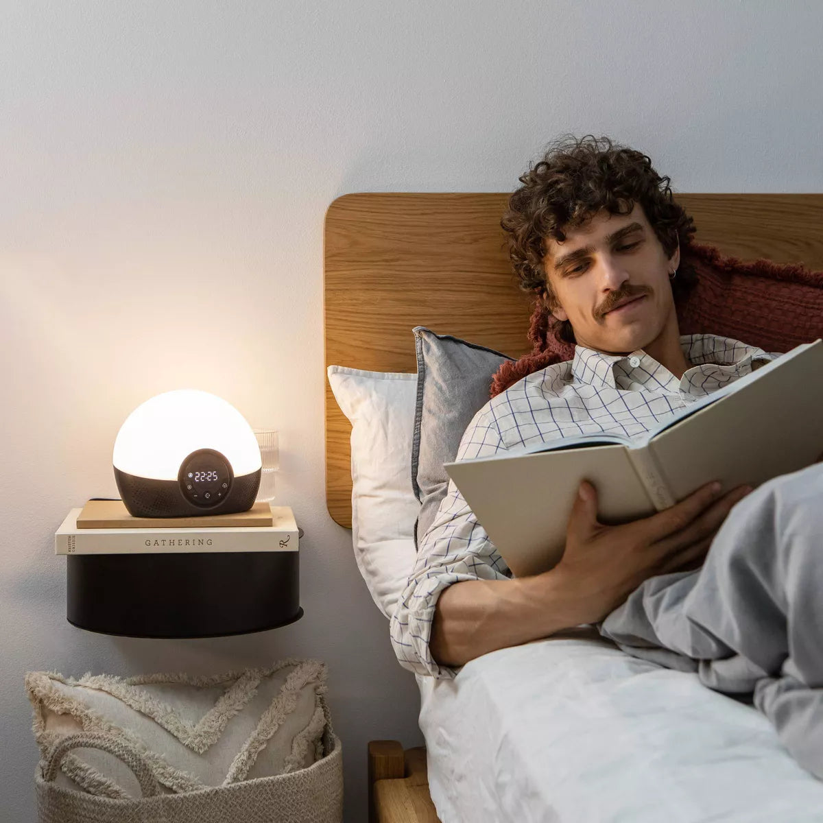 Body clock Glow 150 Sunrise and Sunset Alarm Clock with Wake-Up Light