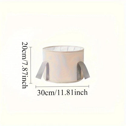 Portable Foldable Foot Soak Bath Tub with Heat Retention - Multifunctional Deep Basin Foot Spa Massager