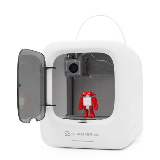  X-MAKER JOY 3D Printer for Kids High Precision 0.05Mm 200Mm/S Printing Speed Wi-Fi USB PLA Filament Enclosed Safe Design AI Voice Interaction Customization Kit
