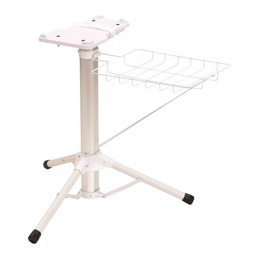 Heavy-Duty Adjustable Steam Press Stand - 26" x 30.5" x 24", Black