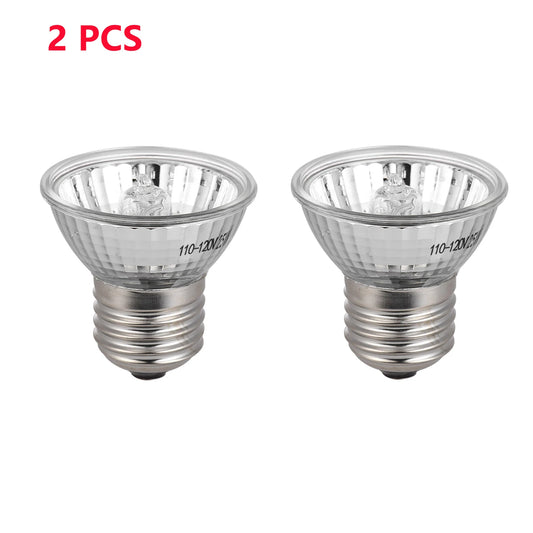 25W Halogen Heat Lamp UVA UVB Basking Lamp Heater Light Bulb for Reptiles Lizard Turtle Aquarium