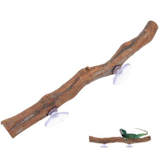 Bearded Dragon Accessory Wooden Tree Branch Reptile Tree Branch Lizard Reptile Toy DIY Craft Party Decoration