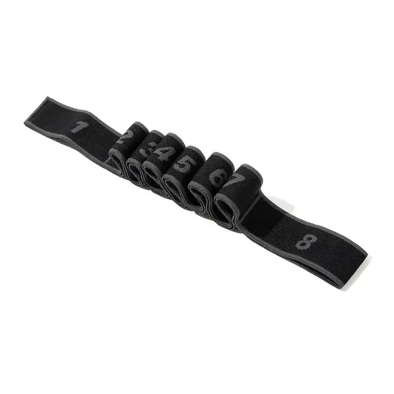 1Pc Stretching Strap with Loops - Non Elastic Stretch Band for Physical Therapy, Yoga Strap for Stretching Equipment, Stretch Bands for Exercise and Flexibility - Fascia, Hamstring & Leg Stretcher Belt
