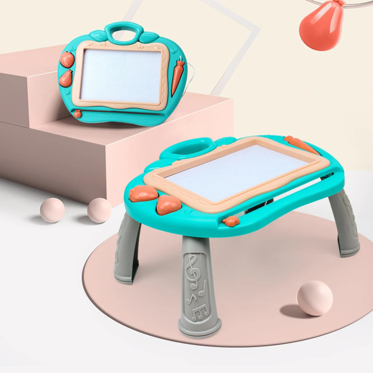 Magnetic Drawing Board Color Pad Kids Multi-Functional Writing Table Graffiti Painting Toys for Children Gifts
