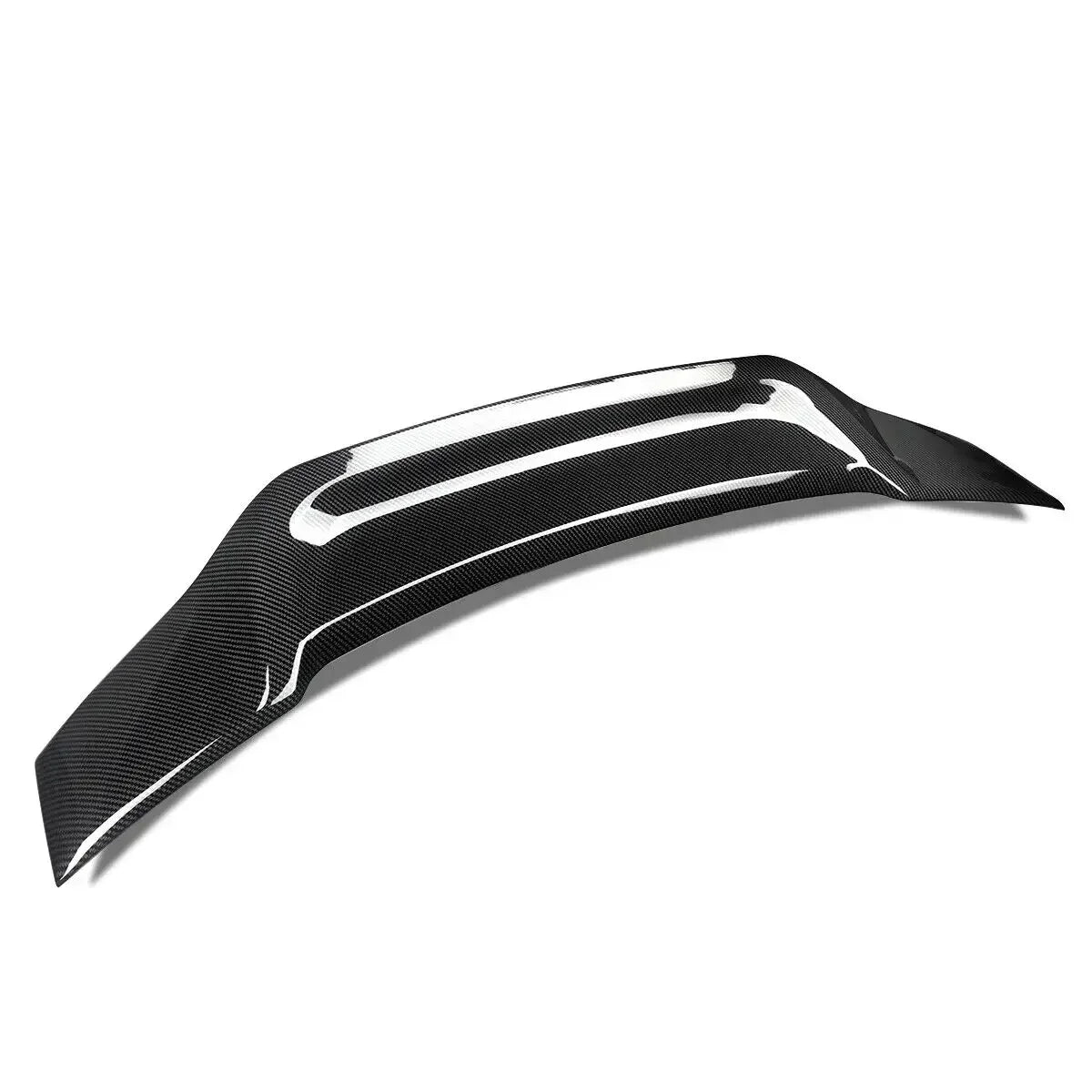2014-2020 Audi A3 S3 RS3 RT Style Carbon Fiber Look Rear Trunk Spoiler Wing