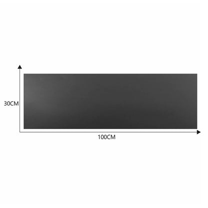 Matt Black Car Headlight and Taillight Tint Vinyl Film - Flexible, Removable, UV-Resistant PVC Sheet for Glass Applications