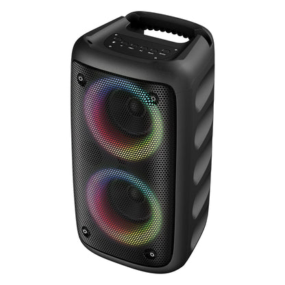 Supersonic 2 X 3" High Efficiency Speaker with LED Lights & Multi-Connectivity (IQ-1933BT)