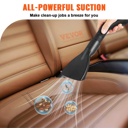 Wet Dry Vac 2.6 Gallon 2.5 Peak HP 3 in 1 Portable Shop Vacuum with Blowing Function Attachment Storage for Floor