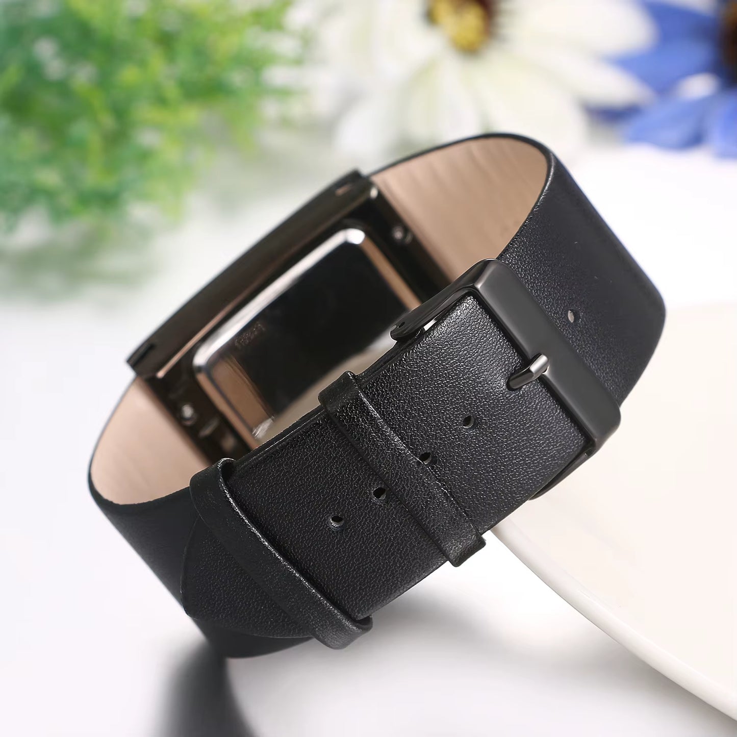 New Trendy Men'S Top Brand Luxury Watch Relogio Masculino Clock Man'S Genuine Leather Strap Male Quartz Wristwatches