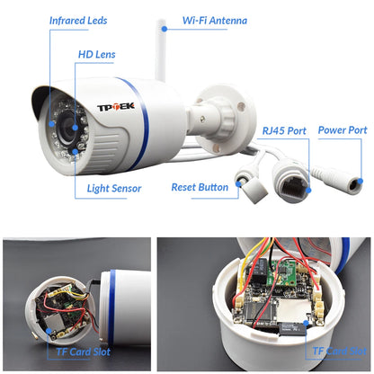 4MP 1080P IP Camera Outdoor Wifi Home Security Camera Wireless Surveillance Wi Fi Bullet Waterproof IP Video HD Camara Camhi Cam