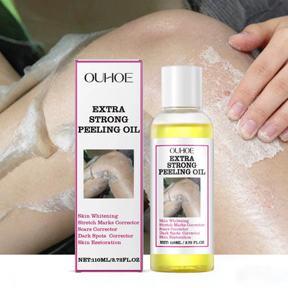 110ML Exfoliating Body Oil for Gentle Dead Skin Removal, Moisturization, and Skin Firming with a Glowing Finish