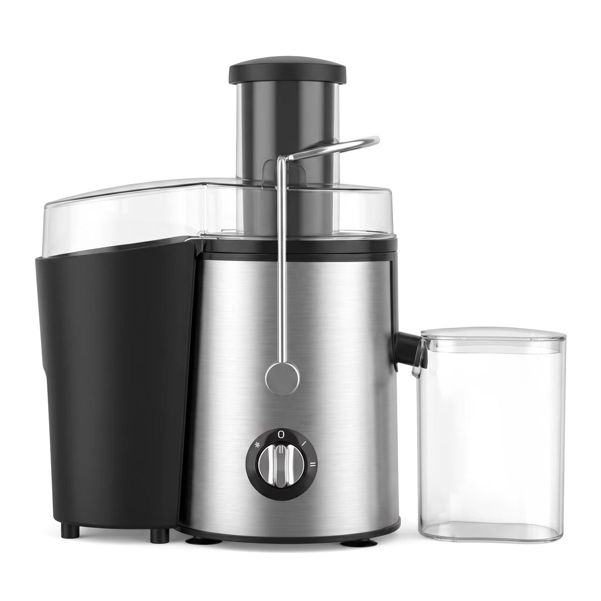800W Electric Juicer for Fruits and Vegetables with 2-Speed Settings, 7cm Large Chute, Stainless Steel Design, High Yield and Easy Clean Kitchen Appliance