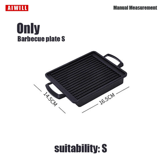 Portable BBQ Grill Korean Food Carbon Furnace Barbecue Stove Charcoal Cooking Oven Household Outdoor Reusable Grill Box