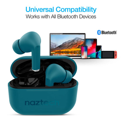 Naztech Xpods PRO TWS with Wireless Charging Case
