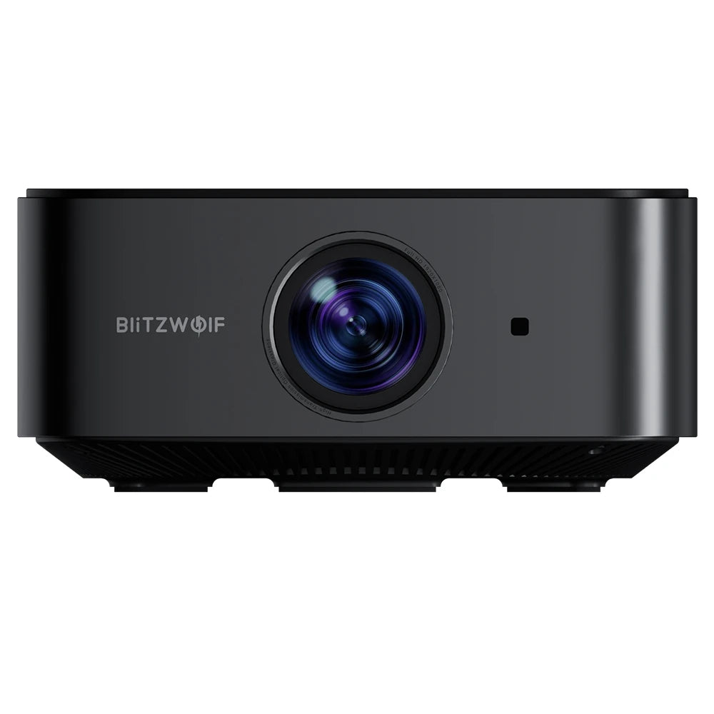 Blitzwolf V10 3" LCD Projector 120-Inch Screen Wireless Cast Screen 5G-WIFI Dual Bluetooth5.3 Electric Focus Up&Down Keystone Correction Home Theater Outdoor Movie Lights Outdoor