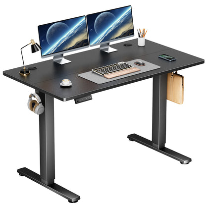JHK Ergonomic Electric Height Adjustable Standing Desk, 40"x24" Sit-Stand Workstation